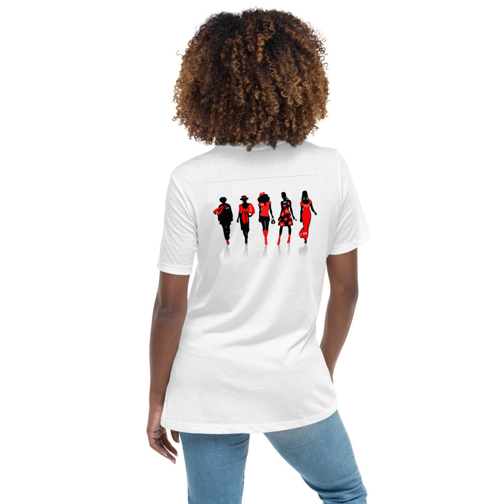 “Delta Sigma Theta”  Relaxed T-Shirt