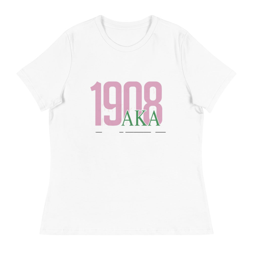“Alpha Kappa Alpha” Relaxed T-Shirt