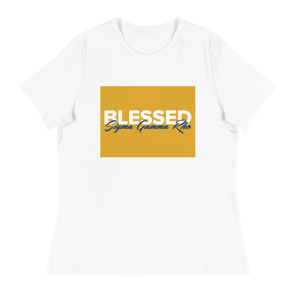 “Sigma Gamma Rho” Relaxed T-Shirt