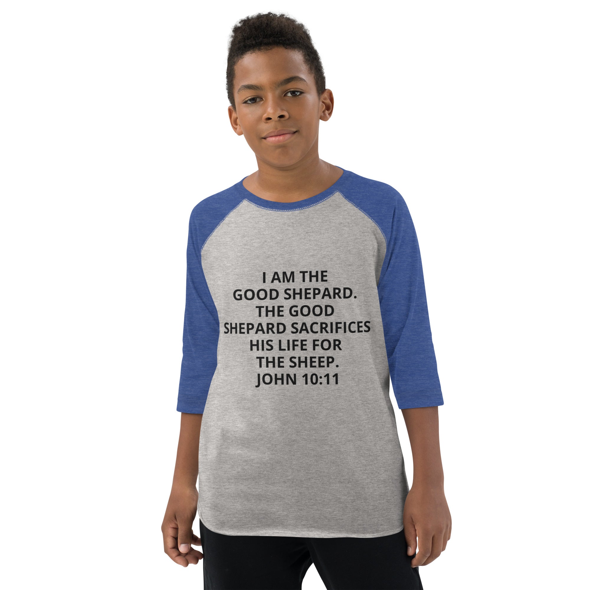 “IAmYovoySheep” Youth baseball shirt