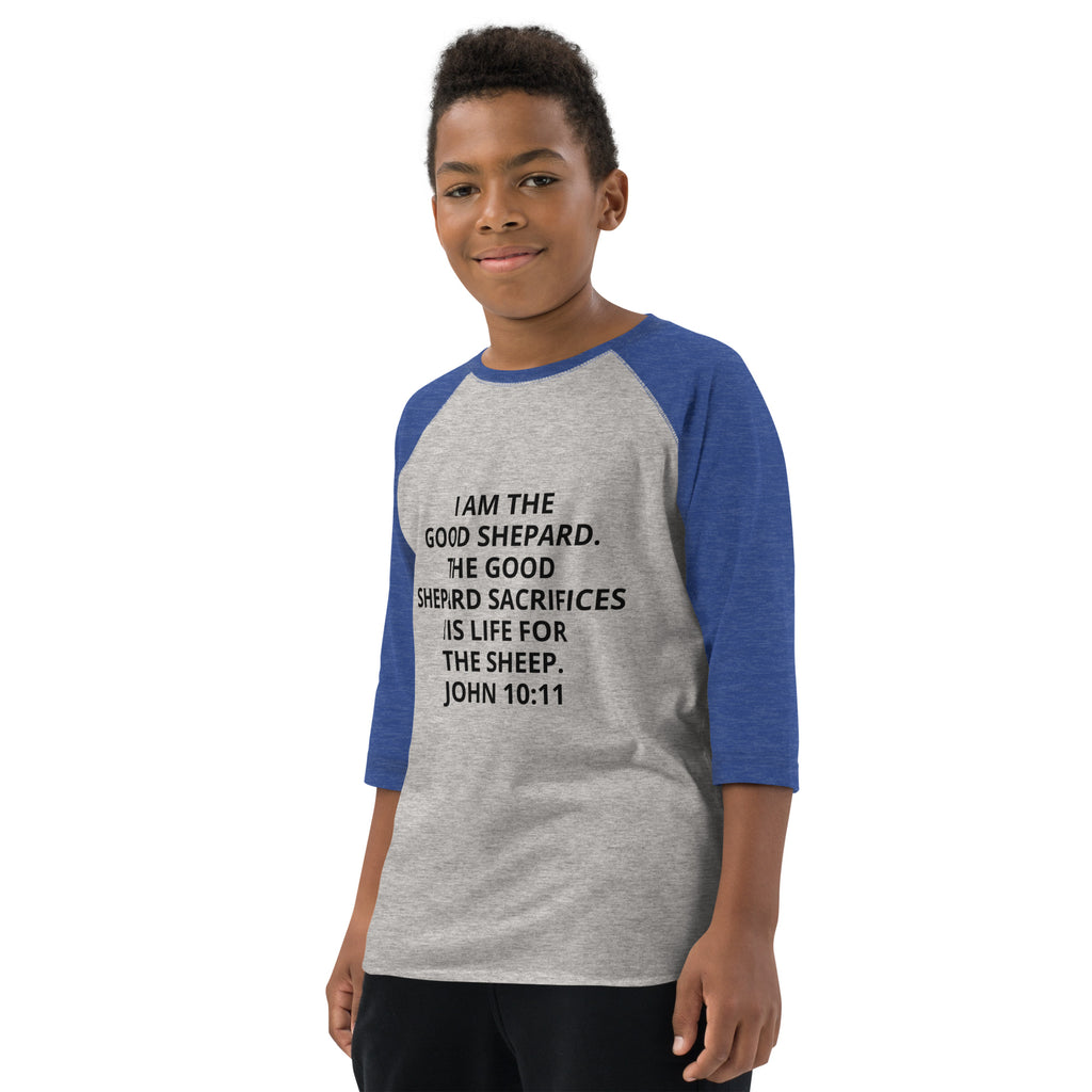 “IAmYovoySheep” Youth baseball shirt