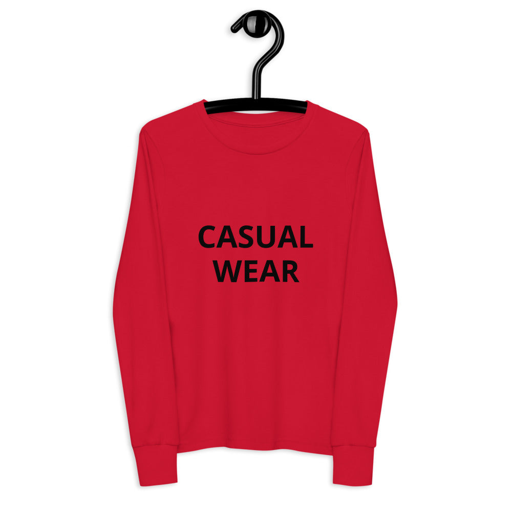 Youth “Casual Wear” sleeve tee