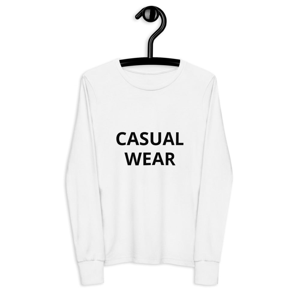 Youth “Casual Wear” sleeve tee