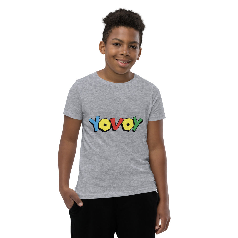 Youth Short Sleeve “Colorful YOVOY” T-Shirt