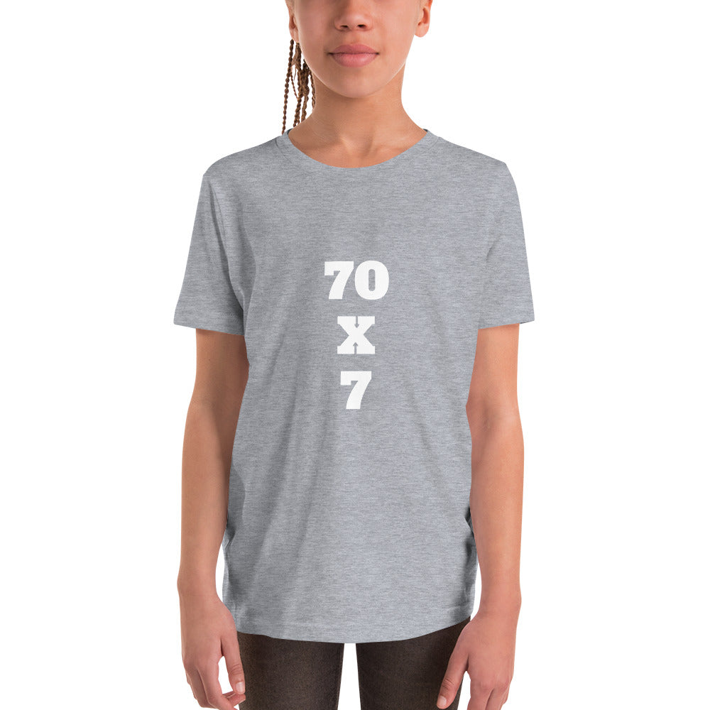 Youth “70x7 Forgiveness” Short Sleeve T-Shirt
