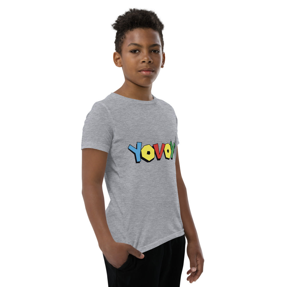Youth Short Sleeve “Colorful YOVOY” T-Shirt