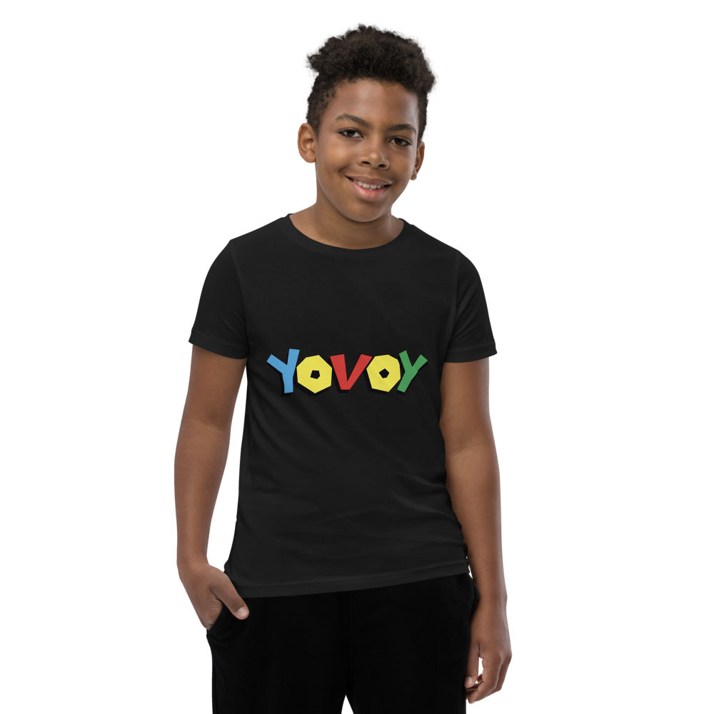 Youth Short Sleeve “Colorful YOVOY” T-Shirt