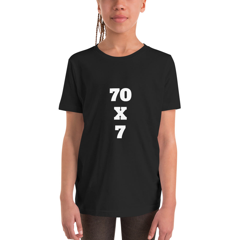 Youth “70x7 Forgiveness” Short Sleeve T-Shirt