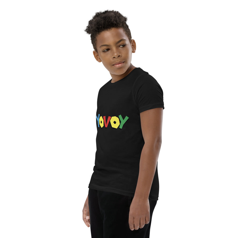 Youth Short Sleeve “Colorful YOVOY” T-Shirt