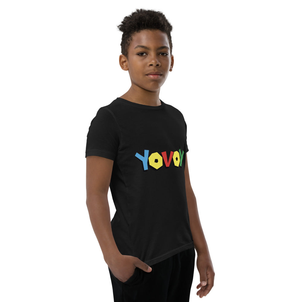 Youth Short Sleeve “Colorful YOVOY” T-Shirt