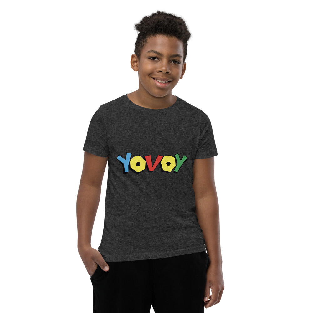 Youth Short Sleeve “Colorful YOVOY” T-Shirt