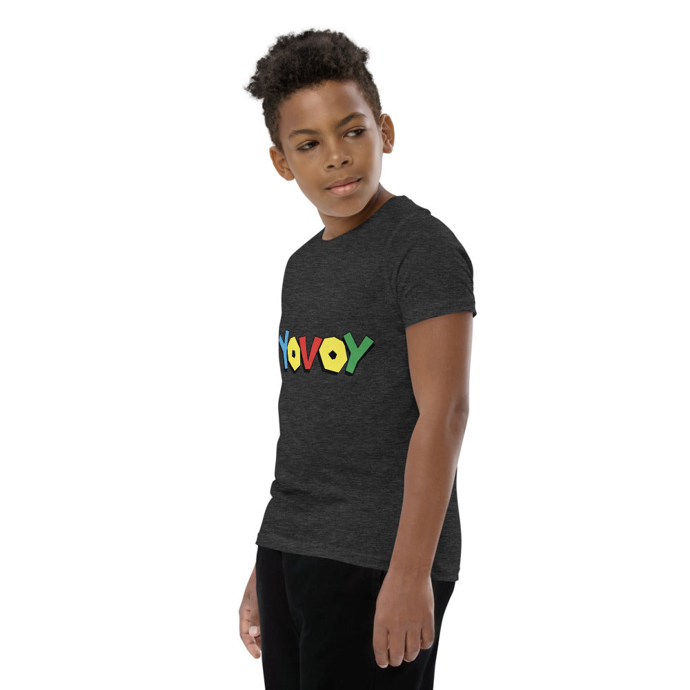 Youth Short Sleeve “Colorful YOVOY” T-Shirt