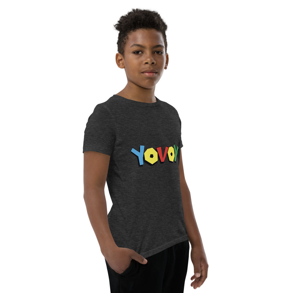 Youth Short Sleeve “Colorful YOVOY” T-Shirt