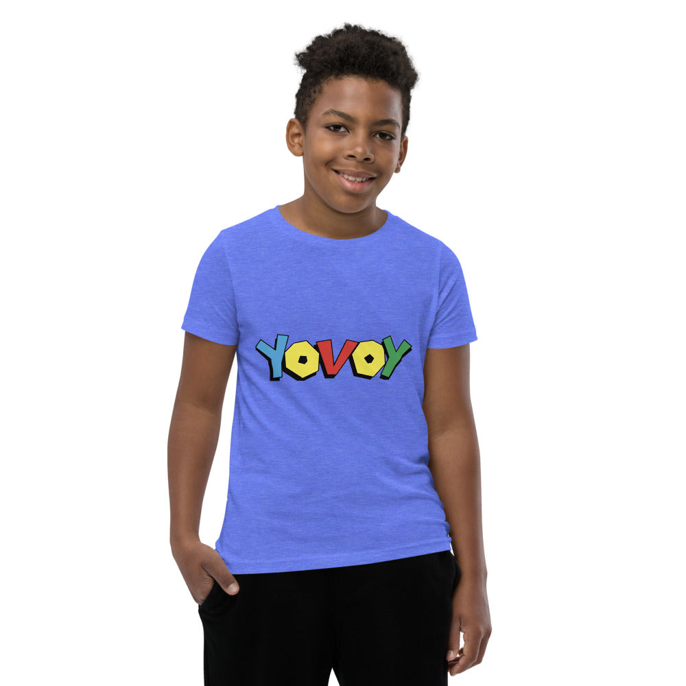 Youth Short Sleeve “Colorful YOVOY” T-Shirt