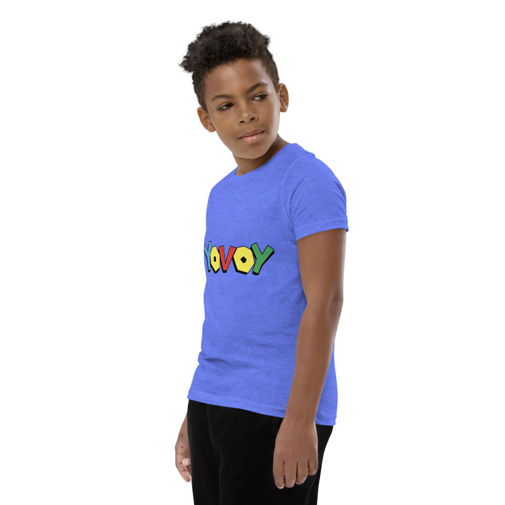 Youth Short Sleeve “Colorful YOVOY” T-Shirt