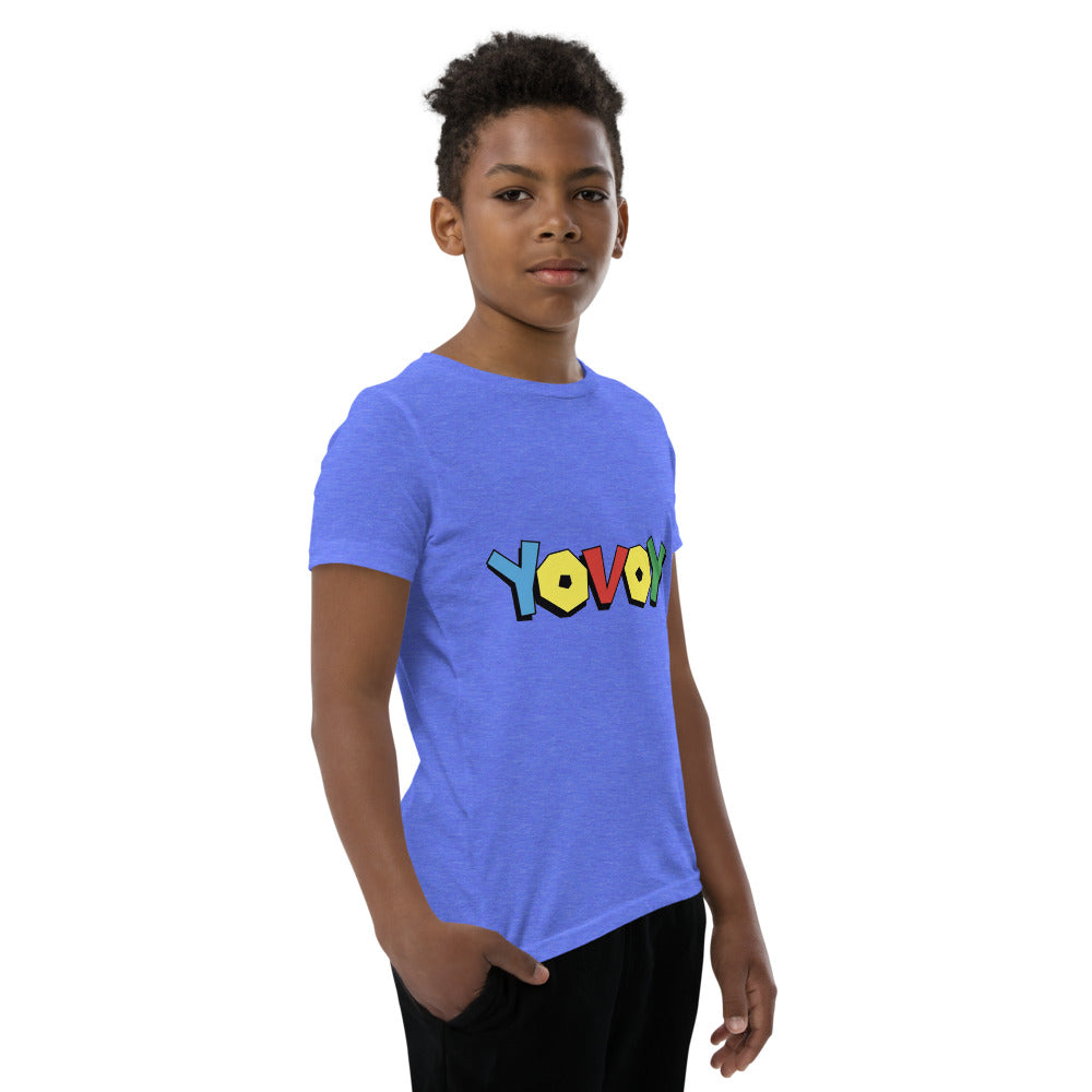 Youth Short Sleeve “Colorful YOVOY” T-Shirt