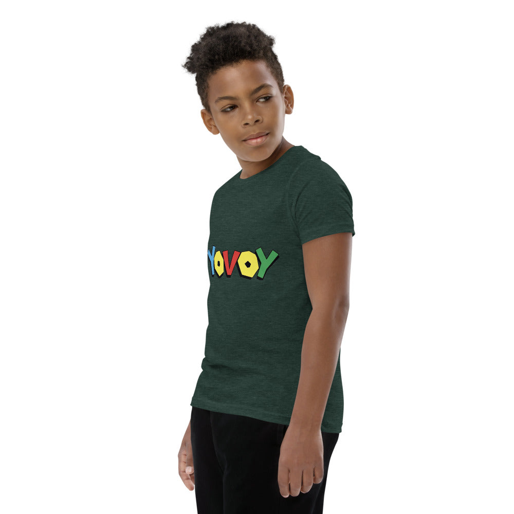 Youth Short Sleeve “Colorful YOVOY” T-Shirt