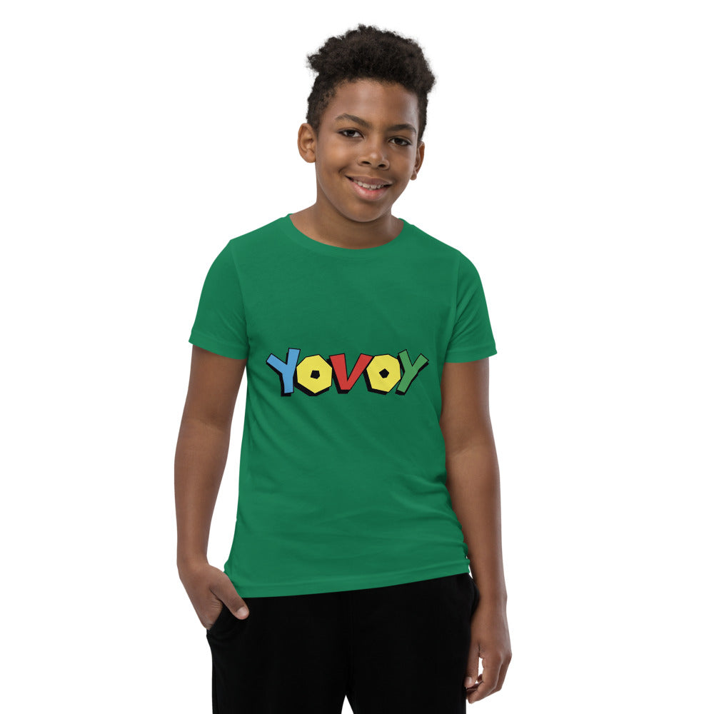 Youth Short Sleeve “Colorful YOVOY” T-Shirt