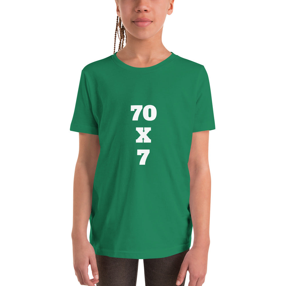 Youth “70x7 Forgiveness” Short Sleeve T-Shirt