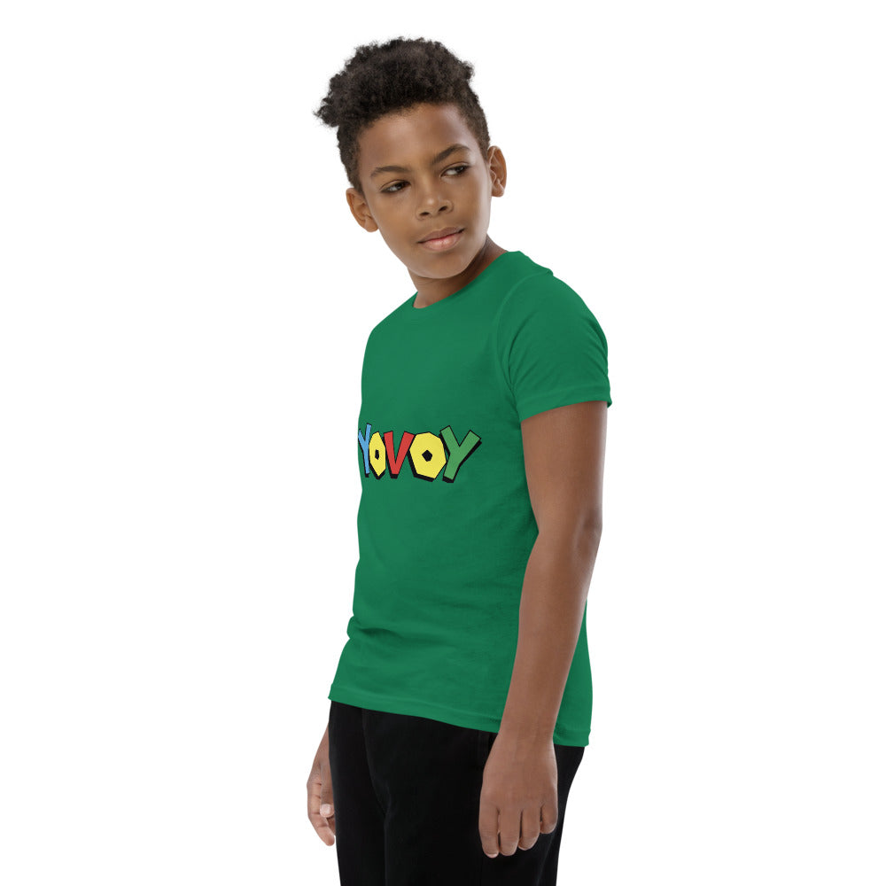 Youth Short Sleeve “Colorful YOVOY” T-Shirt