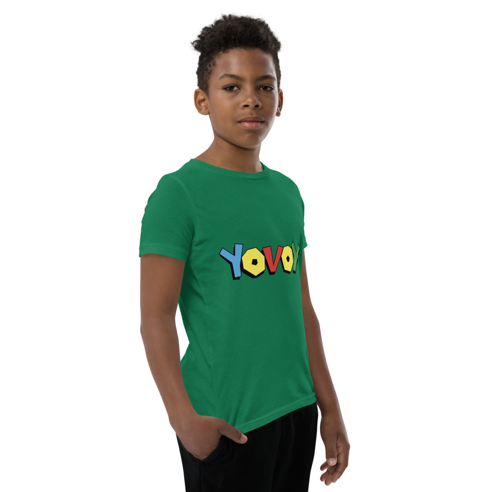 Youth Short Sleeve “Colorful YOVOY” T-Shirt