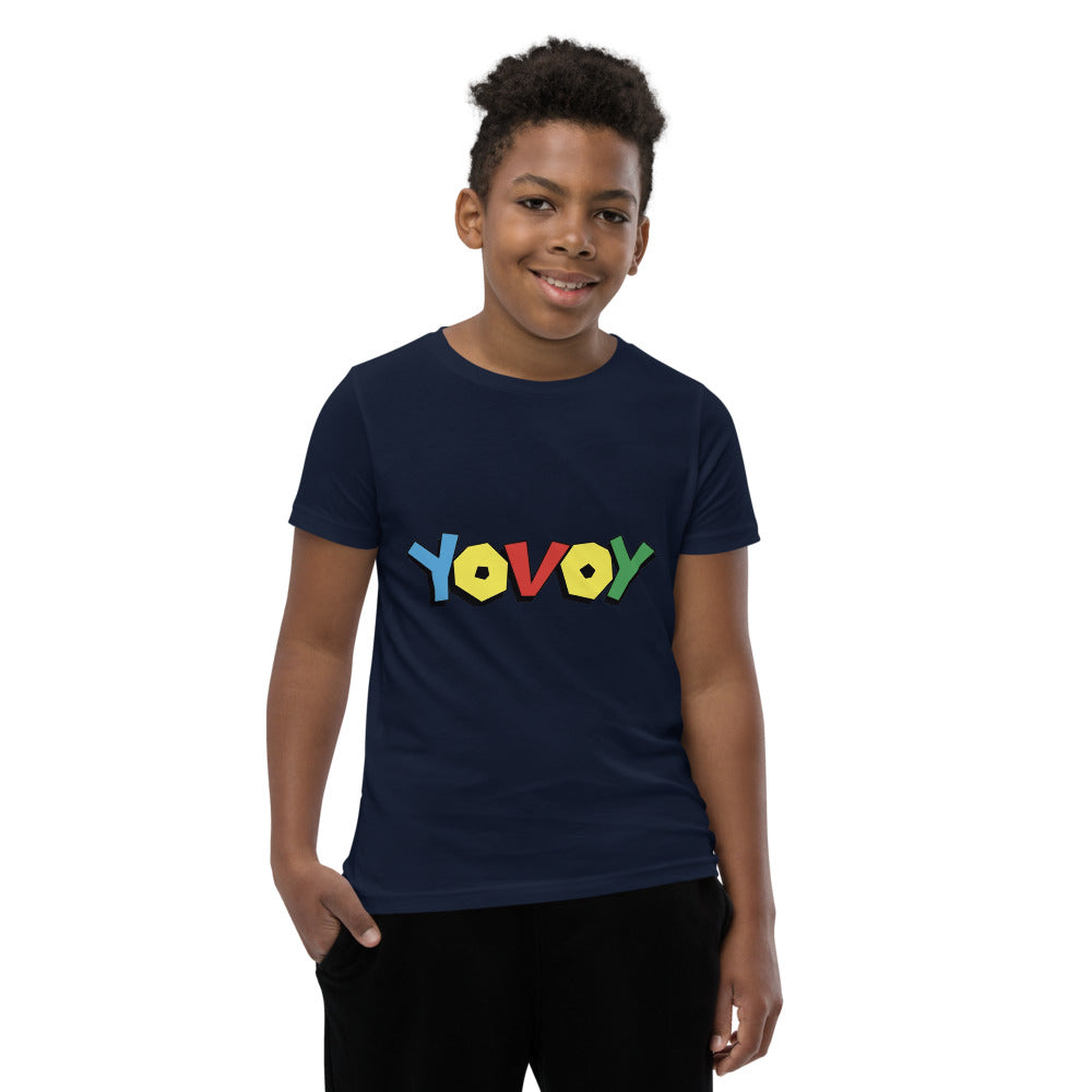 Youth Short Sleeve “Colorful YOVOY” T-Shirt