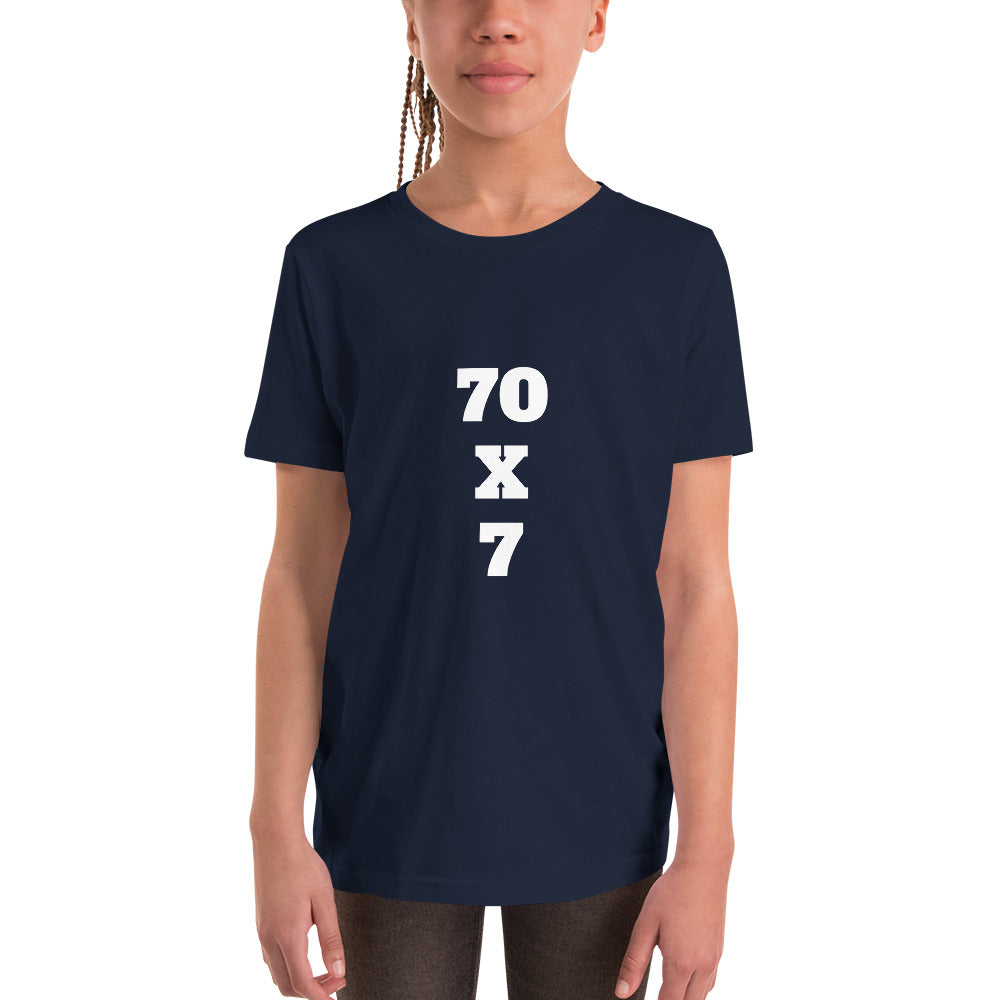 Youth “70x7 Forgiveness” Short Sleeve T-Shirt