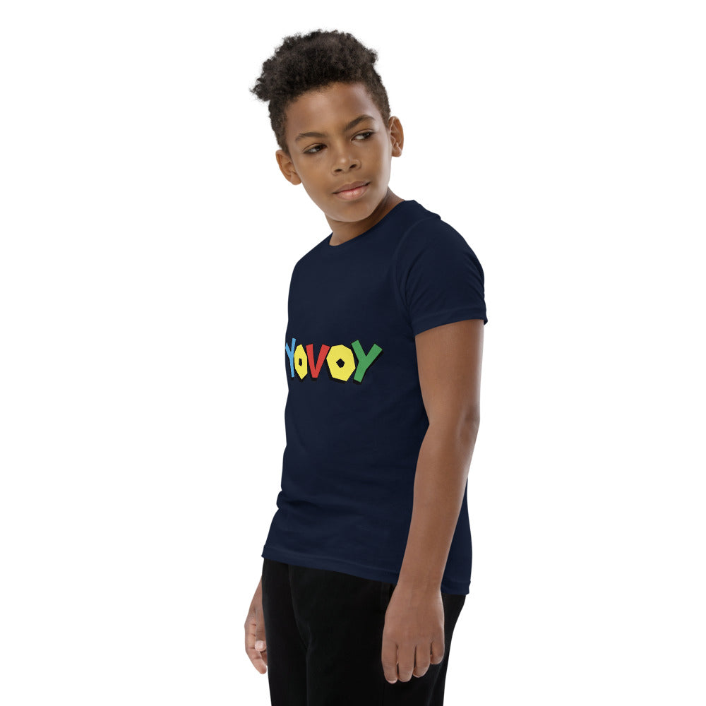 Youth Short Sleeve “Colorful YOVOY” T-Shirt