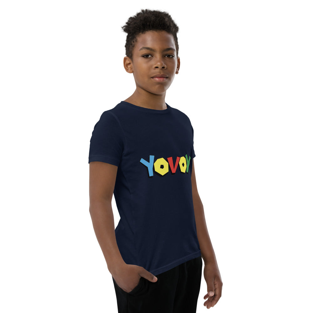Youth Short Sleeve “Colorful YOVOY” T-Shirt