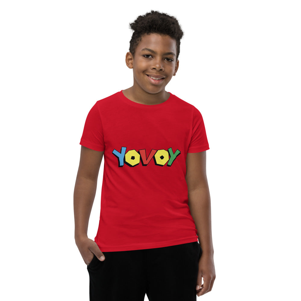 Youth Short Sleeve “Colorful YOVOY” T-Shirt