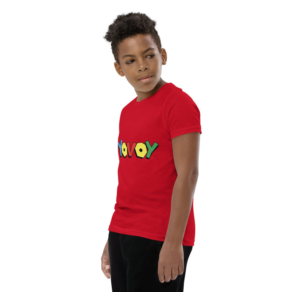 Youth Short Sleeve “Colorful YOVOY” T-Shirt