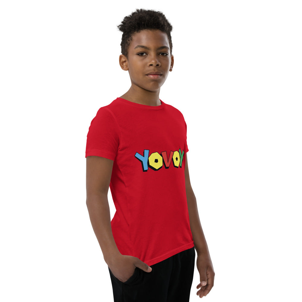 Youth Short Sleeve “Colorful YOVOY” T-Shirt