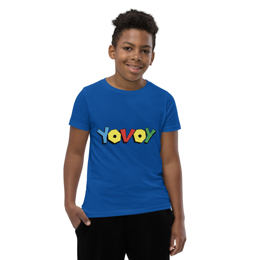 Youth Short Sleeve “Colorful YOVOY” T-Shirt