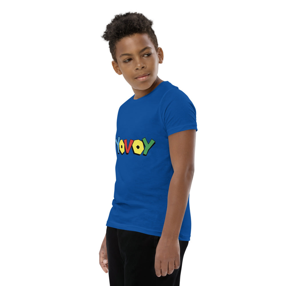 Youth Short Sleeve “Colorful YOVOY” T-Shirt