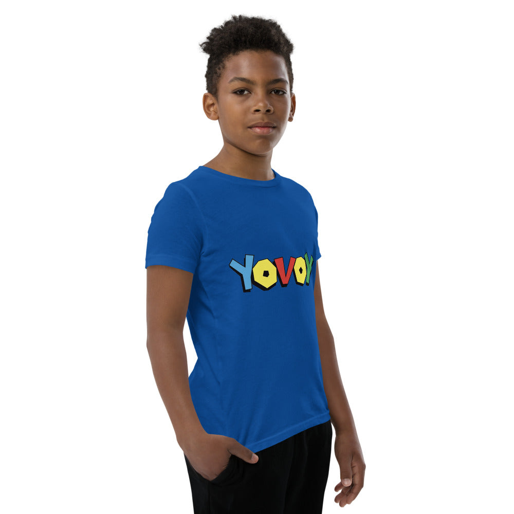Youth Short Sleeve “Colorful YOVOY” T-Shirt