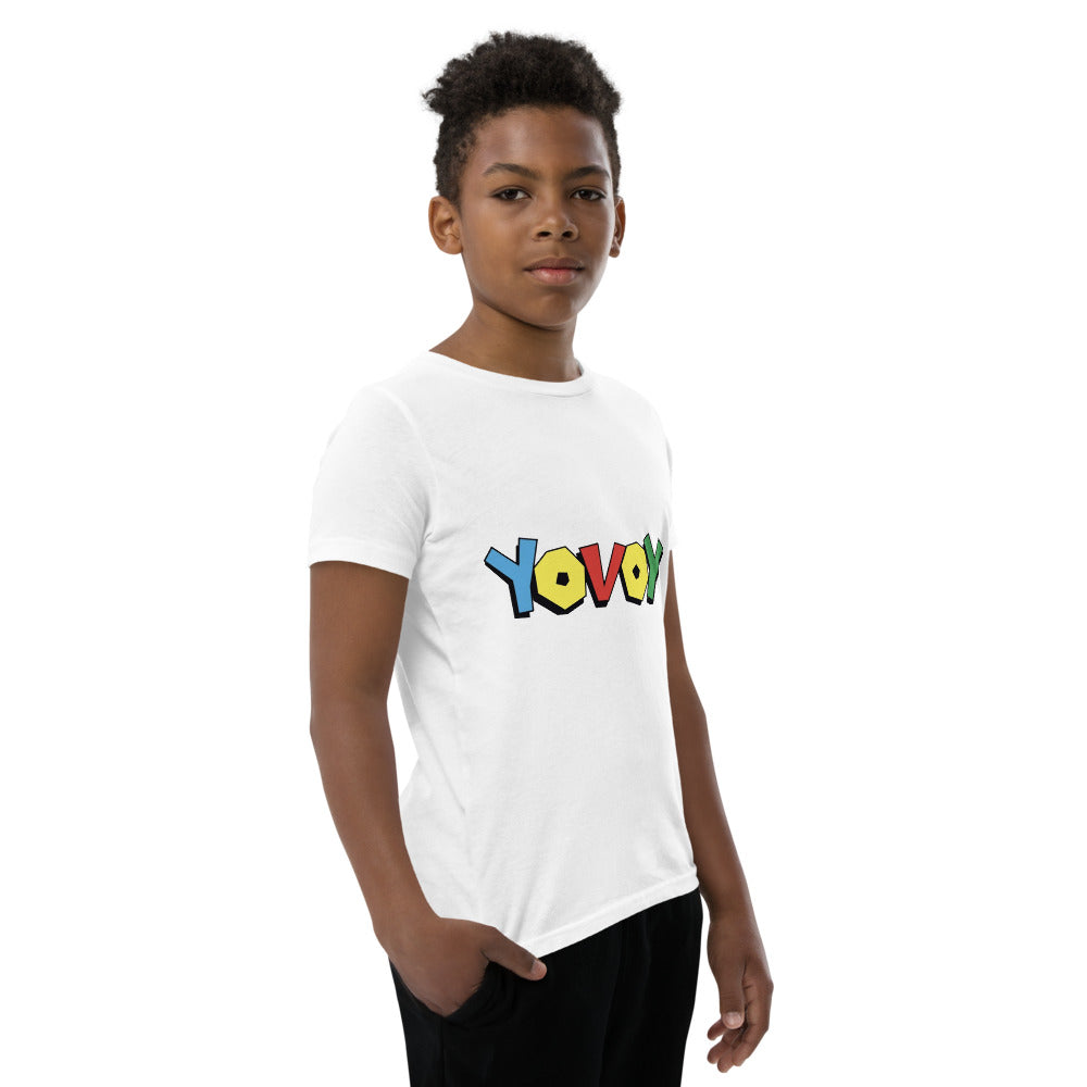 Youth Short Sleeve “Colorful YOVOY” T-Shirt